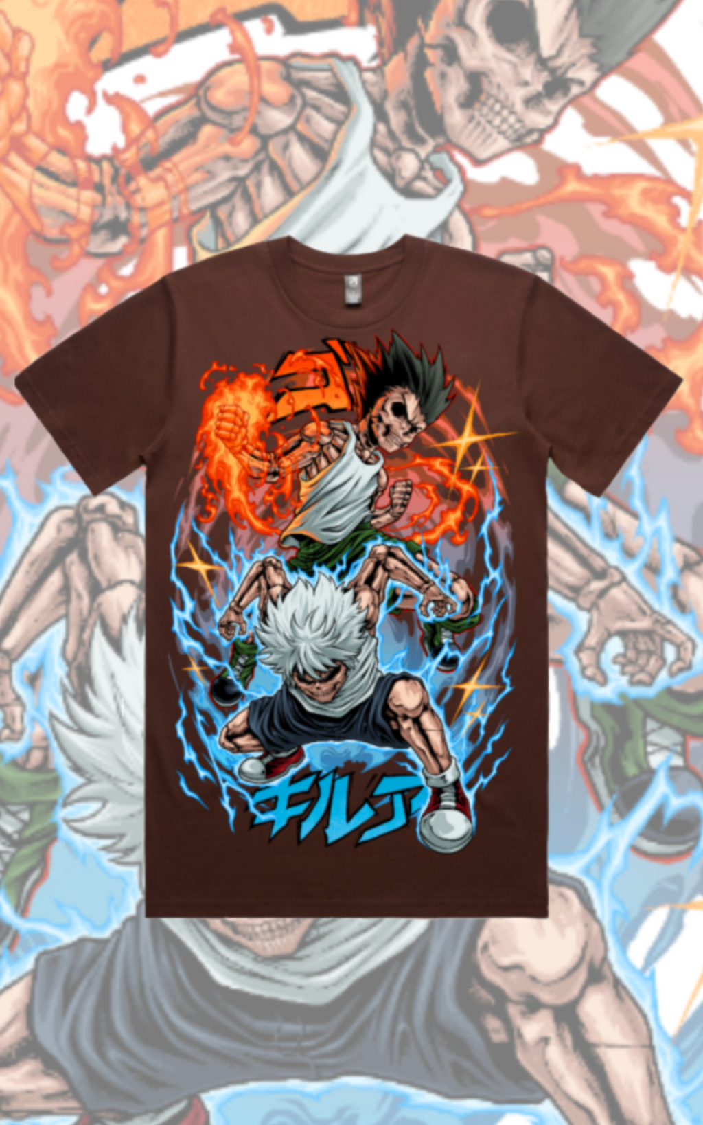 Gon & killua tee (preorder)