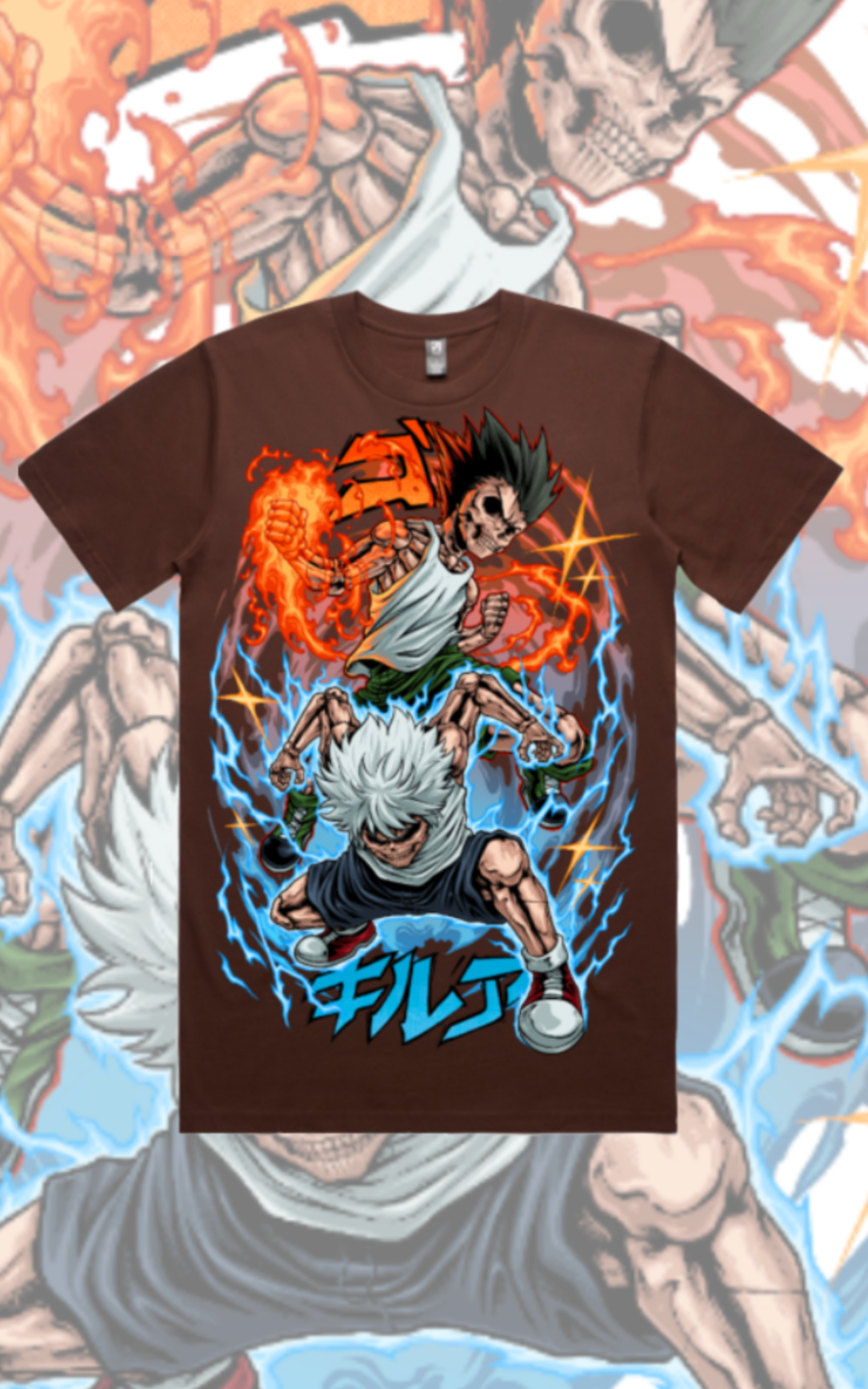 Gon & killua tee (preorder)